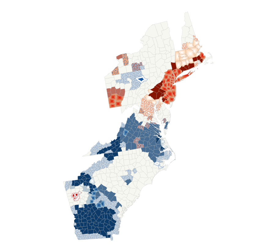 13 Colonies Hotspot Analysis